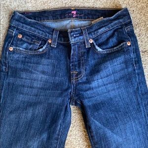 Girls 7 for All Mankind Boot Cut Jeans Size 10